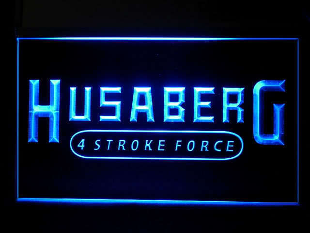 Husaberg 4 Stroke LED Light Sign